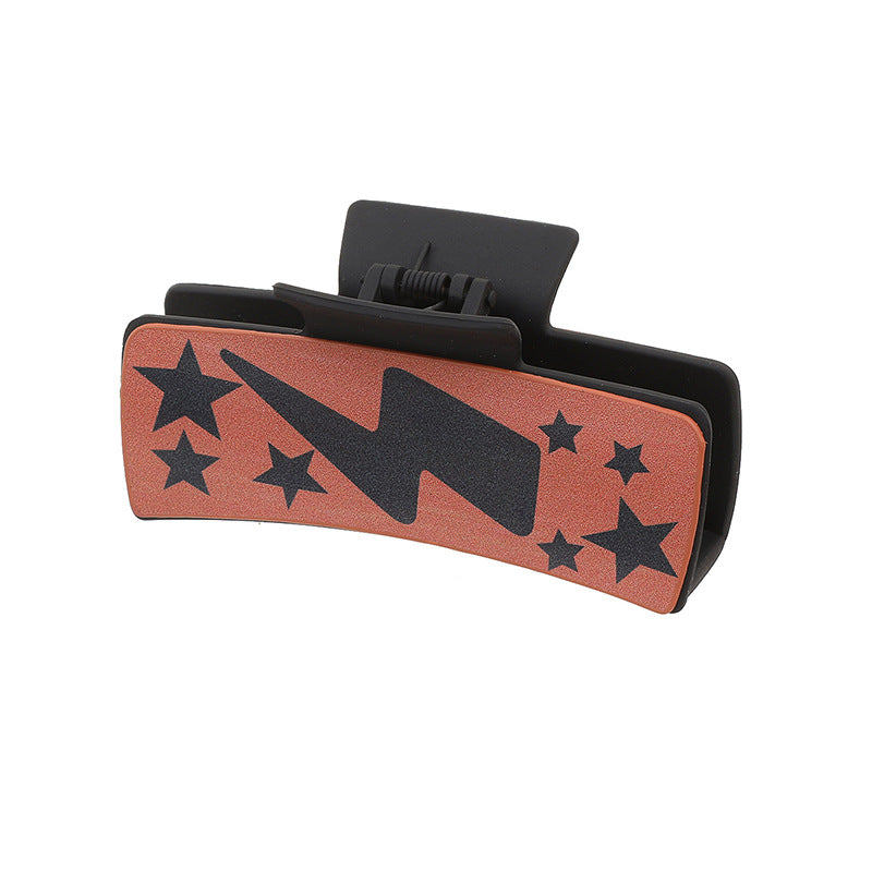 Wholesale Western Style MAMA Cactus Leather Hair Clip